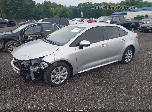 JTDBCMFEXR3028703 2024 TOYOTA COROLLA Silver Առջևի ձախ երեք քառորդ տեսարան