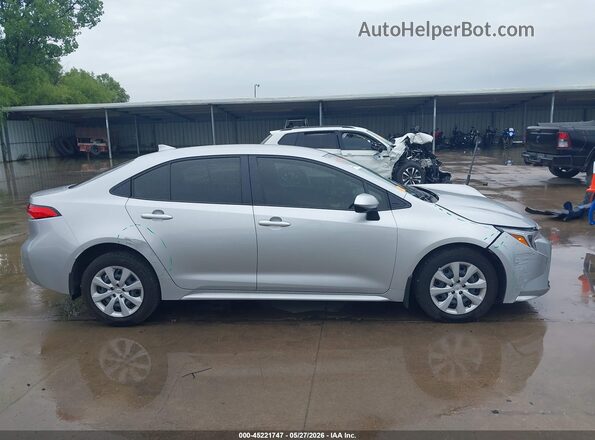 JTDBCMFEXS3096313 2025 TOYOTA COROLLA Silver უკანა სალონის ხედი