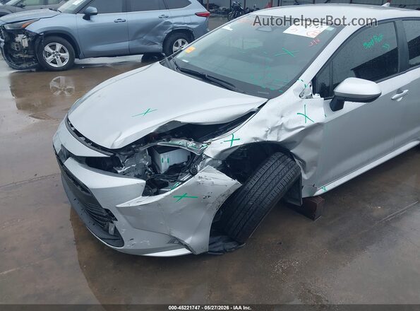 JTDBCMFEXS3096313 2025 TOYOTA COROLLA Silver წინა ხედი