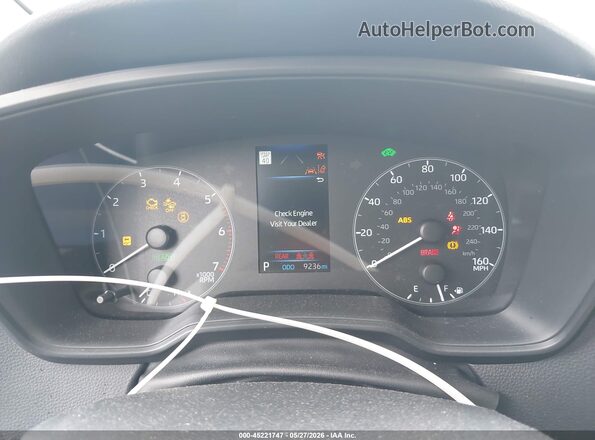 JTDBCMFEXS3096313 2025 TOYOTA COROLLA Silver უკანა სავარძლების ხედი