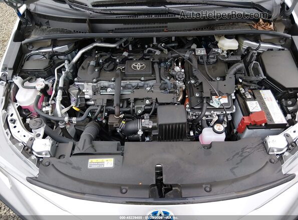 JTDBDMHE3S3021494 2025 TOYOTA COROLLA Silver Вид ззаду