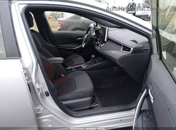 JTDBDMHE3S3021494 2025 TOYOTA COROLLA Silver Вид салону спереду