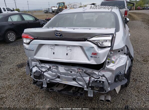 JTDBDMHE3S3021494 2025 TOYOTA COROLLA Silver Вид спереду