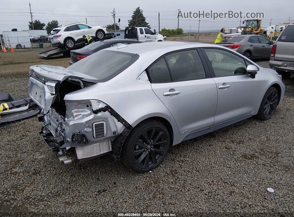 JTDBDMHE3S3021494 2025 TOYOTA COROLLA Silver Задня права чверть