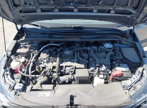 JTDBDMHE4P3001536 2023 TOYOTA COROLLA Light Blue Вид ззаду