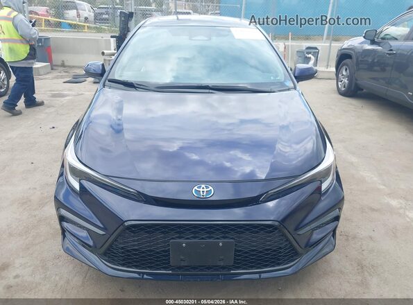 JTDBDMHE9PJ001754 2023 TOYOTA LL Dark Blue ხელსაწყოთა პანელის ხედი