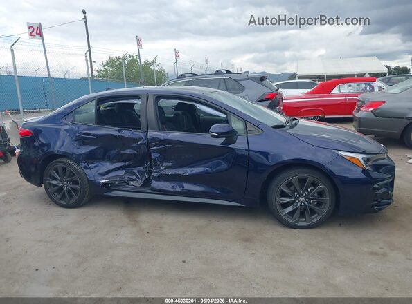 JTDBDMHE9PJ001754 2023 TOYOTA LL Dark Blue უკანა სალონის ხედი
