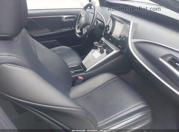 JTDBVRBD1HA002344 2017 TOYOTA MIRAI Silver Widok wnętrza z przodu