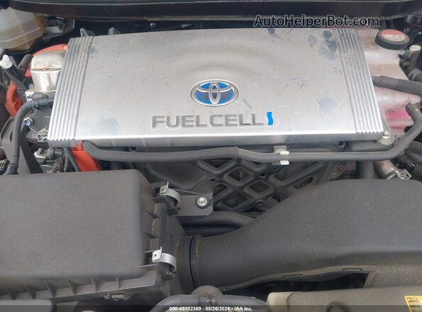 JTDBVRBD1HA002344 2017 TOYOTA MIRAI Silver Widok z tyłu