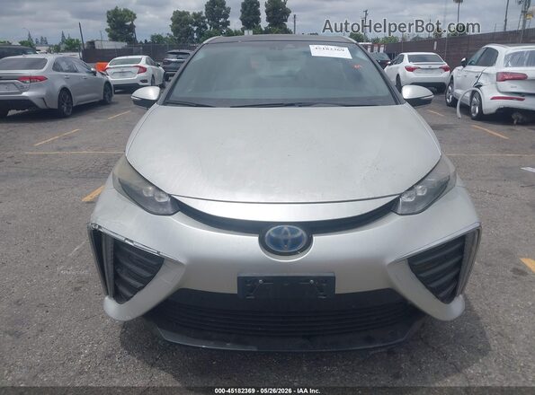 JTDBVRBD1HA002344 2017 TOYOTA MIRAI Silver Widok zestawu wskaźników