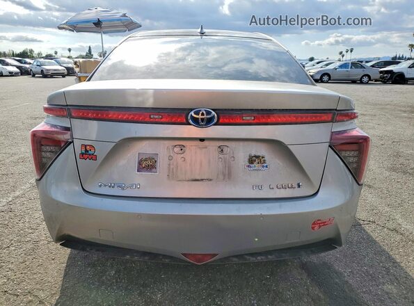 JTDBVRBD1HA003753 2017 TOYOTA MIRAI Gray Widok z tyłu