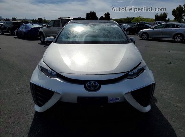 JTDBVRBD2KA005924 2019 TOYOTA MIRAI Silver Widok z przodu