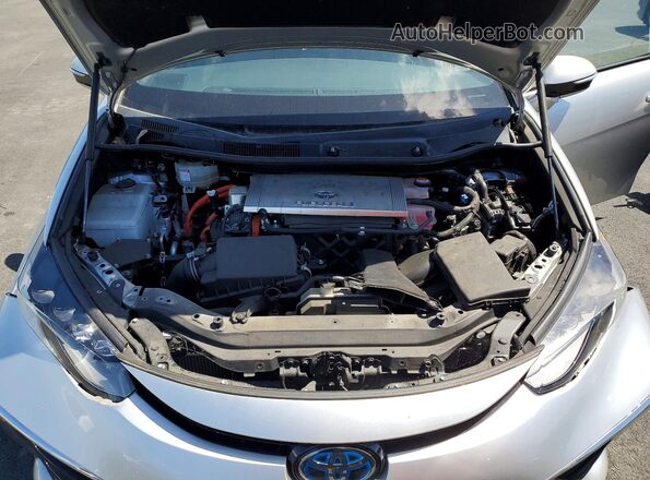JTDBVRBD2KA005924 2019 TOYOTA MIRAI Silver Widok wnętrza z tyłu