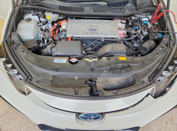 JTDBVRBD3HA003592 2017 TOYOTA MIRAI Белый Вид задней части салона