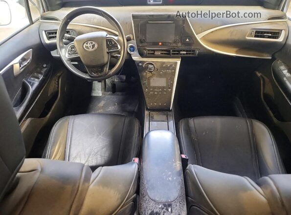 JTDBVRBD3HA003592 2017 TOYOTA MIRAI Белый Вид панели приборов