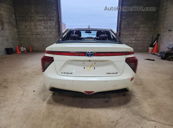 JTDBVRBD3HA003592 2017 TOYOTA MIRAI Белый Вид сзади