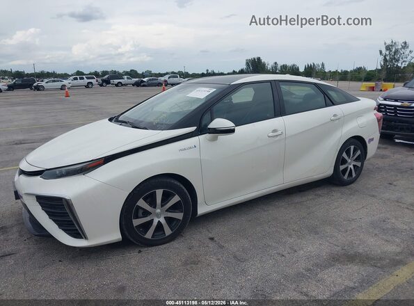 JTDBVRBD3KA007200 2019 TOYOTA MIRAI Белый Передняя левая четверть