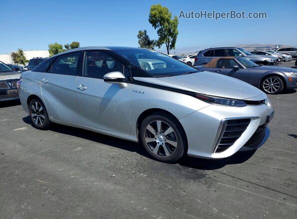 JTDBVRBD4HA003696 2017 TOYOTA MIRAI Silver წინა მარჯვენა