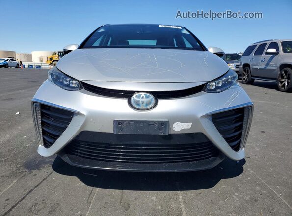 JTDBVRBD4HA003696 2017 TOYOTA MIRAI Silver წინა ხედი