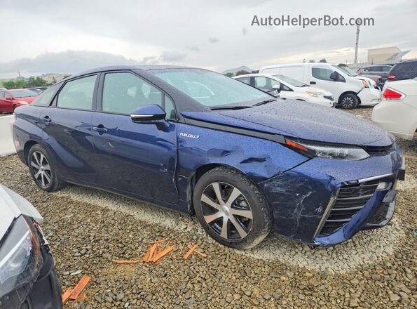 JTDBVRBD5HA001326 2017 TOYOTA MIRAI Blue Przód prawy