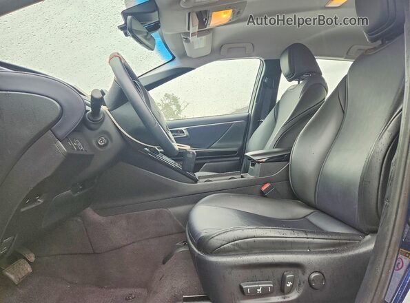 JTDBVRBD5HA001326 2017 TOYOTA MIRAI Blue Widok wnętrza z przodu
