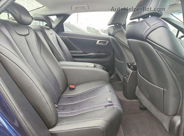 JTDBVRBD5HA001326 2017 TOYOTA MIRAI Blue Widok tylnych siedzeń