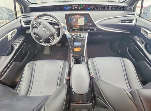 JTDBVRBD5HA001326 2017 TOYOTA MIRAI Blue Widok deski rozdzielczej