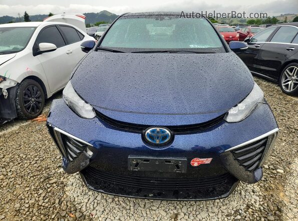 JTDBVRBD5HA001326 2017 TOYOTA MIRAI Blue Widok z przodu