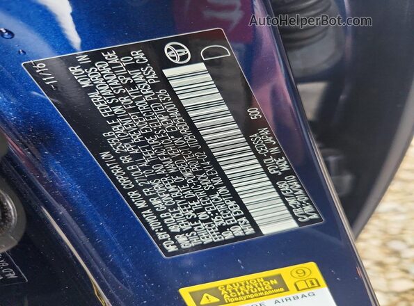 JTDBVRBD5HA001326 2017 TOYOTA MIRAI Blue Widok komory silnika
