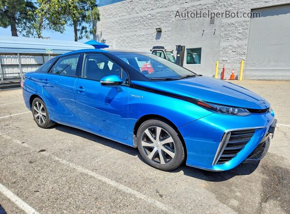 JTDBVRBD5HA001441 2017 TOYOTA MIRAI Blue წინა მარჯვენა