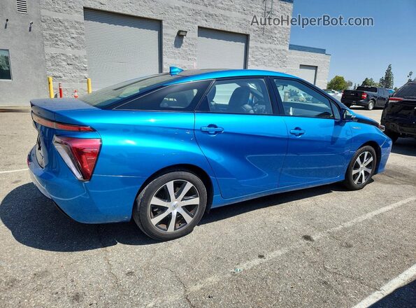 JTDBVRBD5HA001441 2017 TOYOTA MIRAI Blue უკანა მარჯვენა