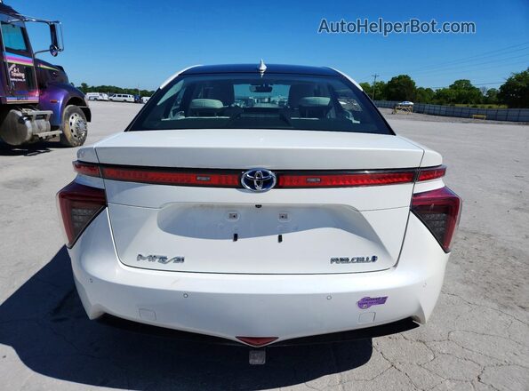 JTDBVRBD5JA004698 2018 TOYOTA MIRAI White Вид ззаду