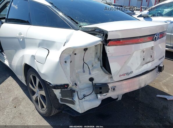 JTDBVRBD5KA007277 2019 TOYOTA MIRAI White Вид спереду