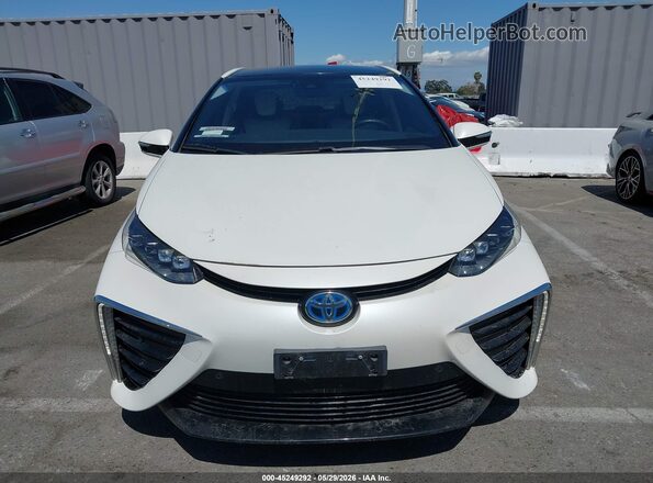 JTDBVRBD5KA007277 2019 TOYOTA MIRAI White Вид задньої частини салону