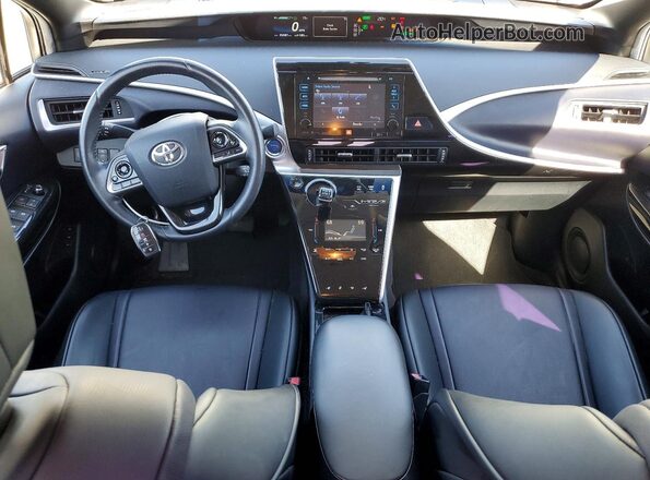 JTDBVRBD6GA000734 2016 TOYOTA MIRAI White Вид панелі приладів
