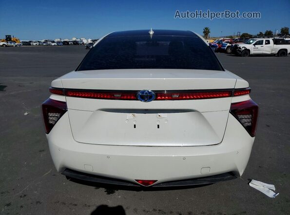 JTDBVRBD6GA000734 2016 TOYOTA MIRAI White Вид ззаду