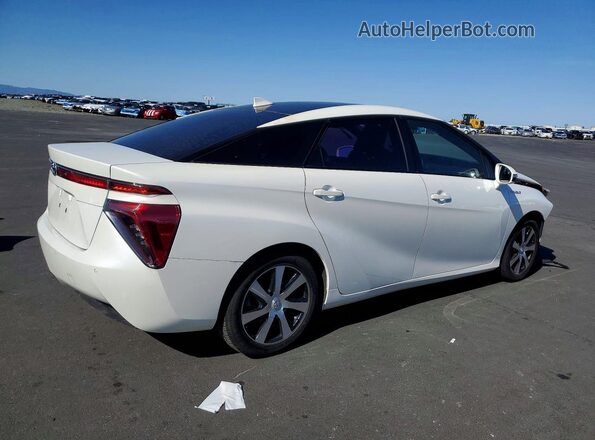 JTDBVRBD6GA000734 2016 TOYOTA MIRAI White Задня права чверть