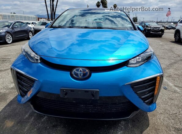 JTDBVRBD6KA006980 2019 TOYOTA MIRAI Blue Դիմացի տեսք