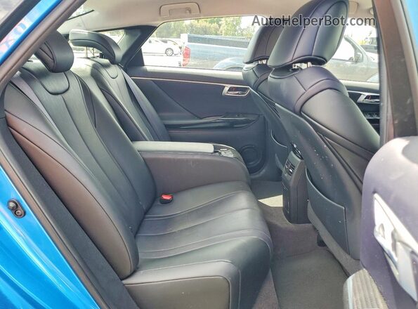 JTDBVRBD6KA006980 2019 TOYOTA MIRAI Blue Հետևի նստատեղերի տեսք