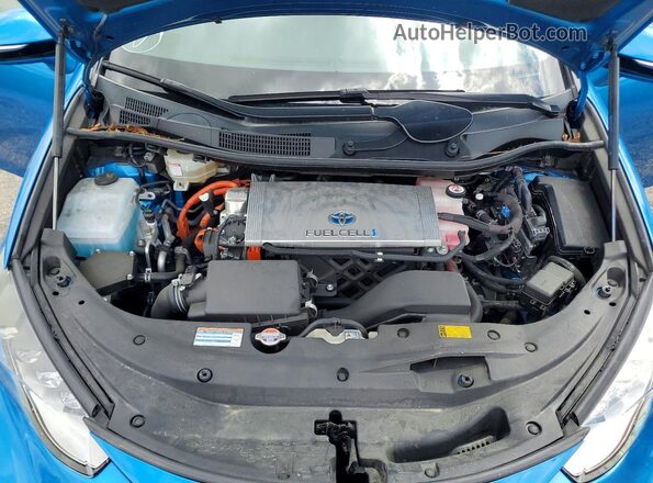 JTDBVRBD6KA006980 2019 TOYOTA MIRAI Blue Սալոնի հետևի տեսք
