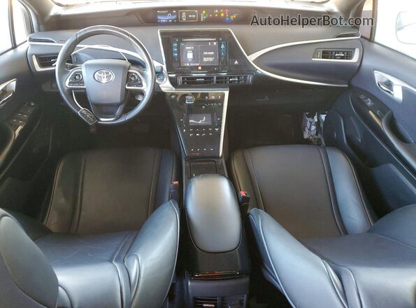 JTDBVRBD7HA001490 2017 TOYOTA MIRAI White Առջևի վահանակի տեսք