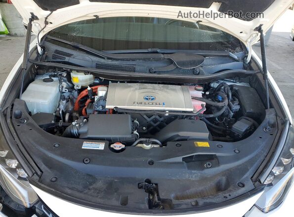 JTDBVRBD7HA001490 2017 TOYOTA MIRAI White Սալոնի հետևի տեսք
