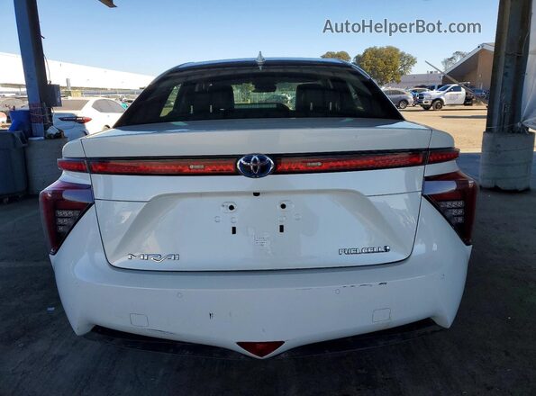 JTDBVRBD7HA001490 2017 TOYOTA MIRAI White Հետևի տեսք