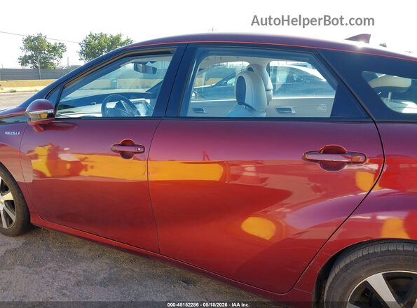 JTDBVRBD7HA001750 2017 TOYOTA MIRAI Red Панорамний вид салону 360°