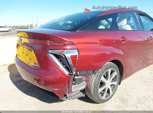 JTDBVRBD7HA001750 2017 TOYOTA MIRAI Red Вид спереду