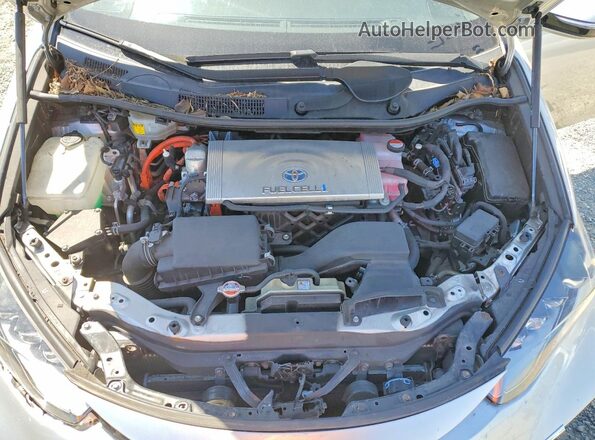 JTDBVRBD7HA003496 2017 TOYOTA MIRAI Silver Widok wnętrza z tyłu