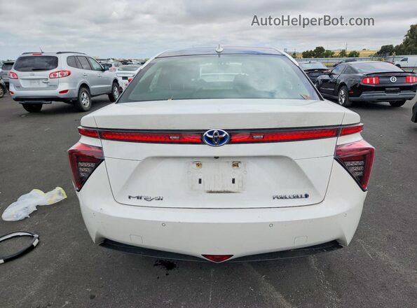 JTDBVRBD9JA003912 2018 TOYOTA MIRAI White უკანა ხედი