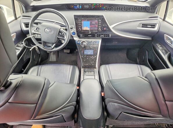JTDBVRBD9JA003912 2018 TOYOTA MIRAI White წინა პანელის ხედი