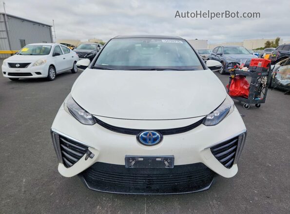 JTDBVRBD9JA003912 2018 TOYOTA MIRAI White წინა ხედი