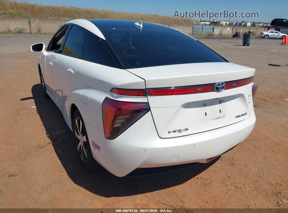 JTDBVRBDXJA005281 2018 TOYOTA MIRAI White უკანა მარცხენა